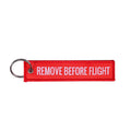 Remove Before Flight Keychain